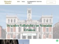 Website Screenshot Nómadas Urbanos