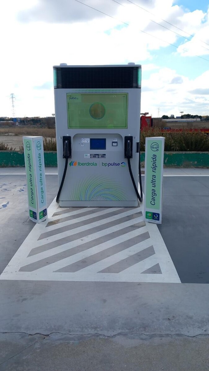Images Iberdrola | bp pulse estación de recarga