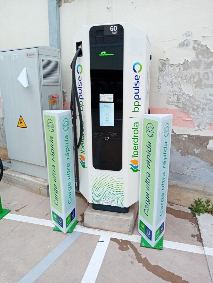 Images Iberdrola | bp pulse estación de recarga