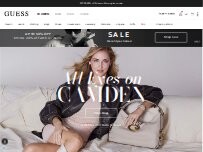 Website Screenshot GUESS MAN