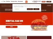 Website Screenshot Burger King