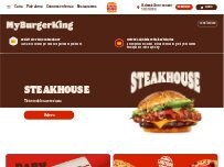 Website Screenshot Burger King