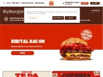 Website Screenshot Burger King