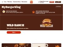 Website Screenshot Burger King