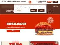 Website Screenshot Burger King