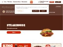 Website Screenshot Burger King