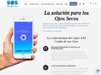 Website Screenshot Stop Ojos Secos