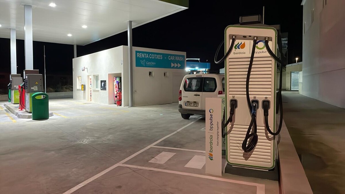 Images Iberdrola | bp pulse estación de recarga