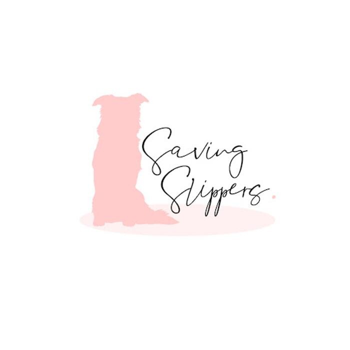 Saving Slippers Dog Training Logo