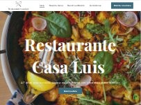Website Screenshot Casa Luis
