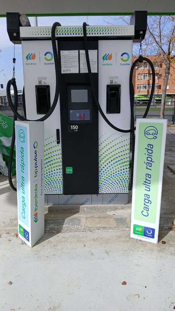 Images Iberdrola | bp pulse estación de recarga