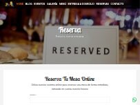 Website Screenshot Restaurante Latino Jax Torrevieja