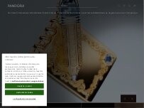Website Screenshot Boutique PANDORA