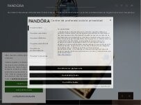 Website Screenshot Pandora ES