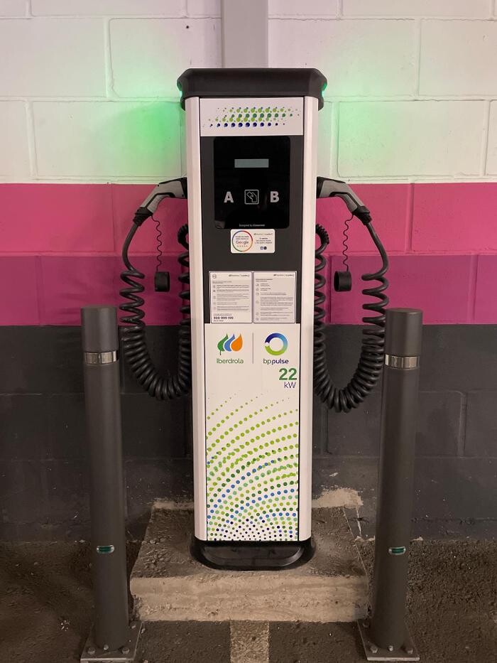 Images Iberdrola | bp pulse estación de recarga