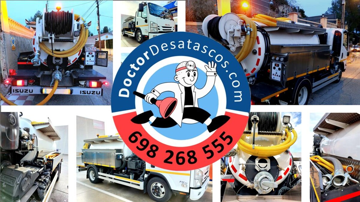Images Doctor Desatascos Camion CUBA - Barcelona - 24/7