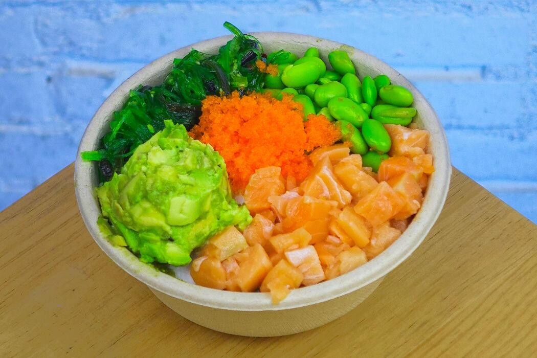 Images Hula Poke Food Barcelona - Sagrada Familia | Healthy Hawaiian Food