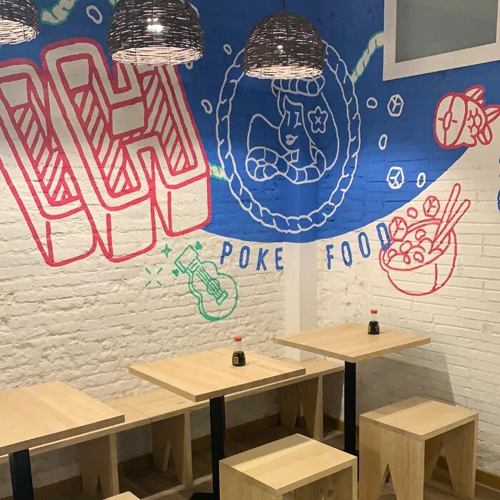 Images Hula Poke Food Barcelona - Sagrada Familia | Healthy Hawaiian Food