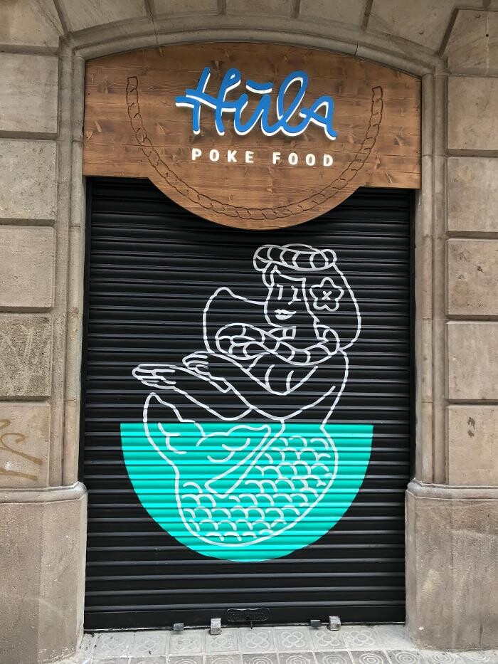 Images Hula Poke Food Barcelona - Urquinaona | Healthy Hawaiian Food