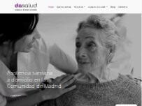 Website Screenshot DASalud - Cuidados de Enfermería a Domicilio, S.L.