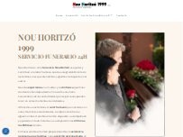 Website Screenshot Nou Horitzó 1999 Funerària