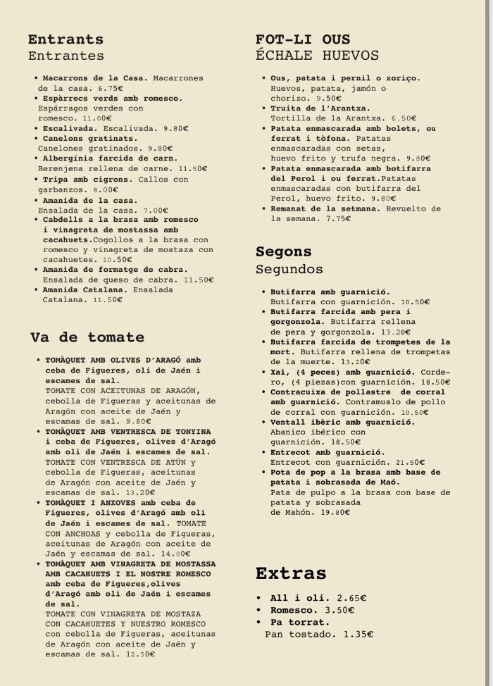 Images Nou Can Martí | Barcelona Restaurant Braseria