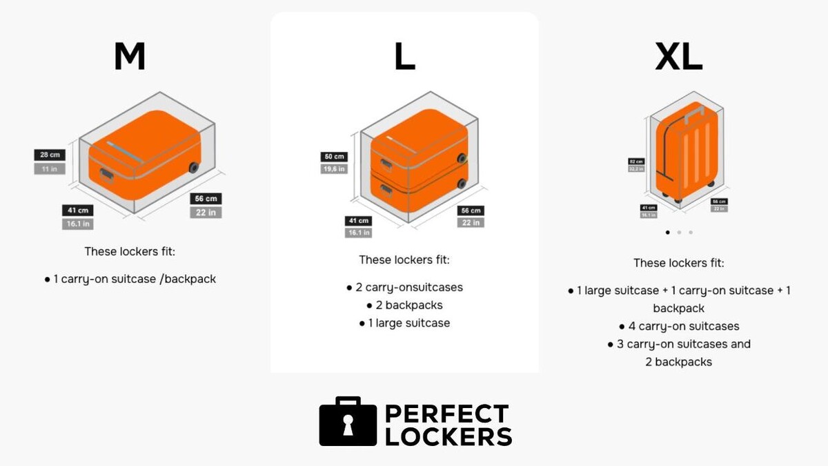 Images Perfect Lockers - Luggage storage 24h at Sagrada Familia - 30% off Promotion - Cheapest Lockers in Barcelona Guaranteed