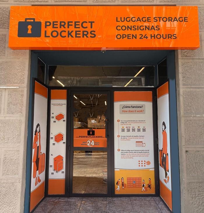 Images Perfect Lockers - Luggage storage 24h at Sagrada Familia - 30% off Promotion - Cheapest Lockers in Barcelona Guaranteed