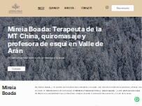 Website Screenshot Mireia Boada