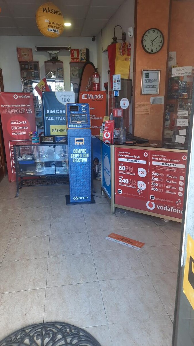 Images CoinFlip Bitcoin ATM - Locutorio Sorolla (Av. del Puerto)