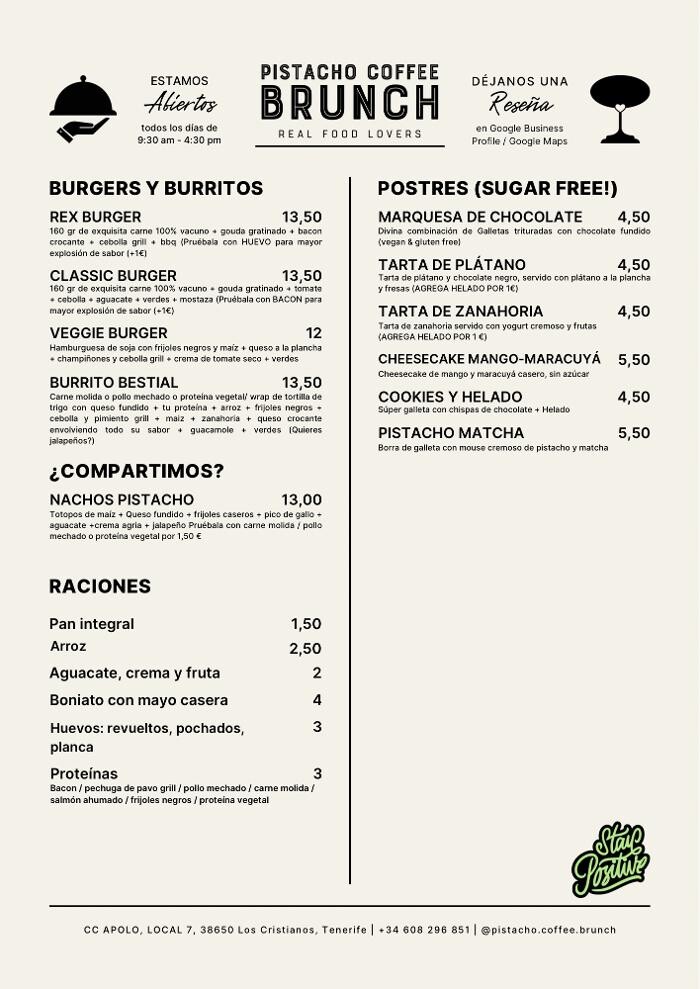 Images Pistacho Coffee Brunch - Los Cristianos