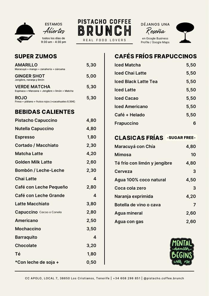 Images Pistacho Coffee Brunch - Los Cristianos