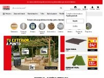 Website Screenshot Brico Depôt Laguna del duero
