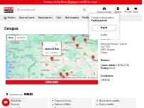 Website Screenshot Brico Depôt Zaragoza