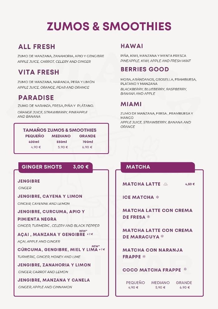 Images TIZANA Açai Bar - Açai Bowls y Smoothies en Gràcia, Barcelona