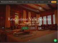 Website Screenshot Valle Secreto
