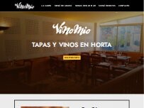 Website Screenshot VinoMio