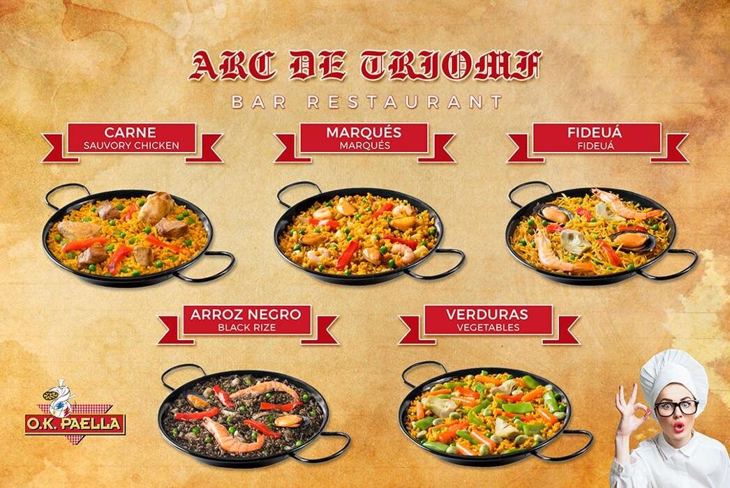 Images Restaurante & Tapas Arc de Triomf | Cocina Mediterránea Barcelona