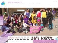 Website Screenshot Asociación Mujeres Pa'lante
