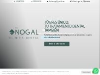 Website Screenshot Dra. Nogal Clínica Dental