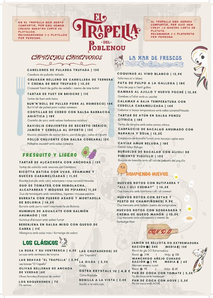 Images El Trapella del Poblenou | Cocina Mediterránea Gourmet