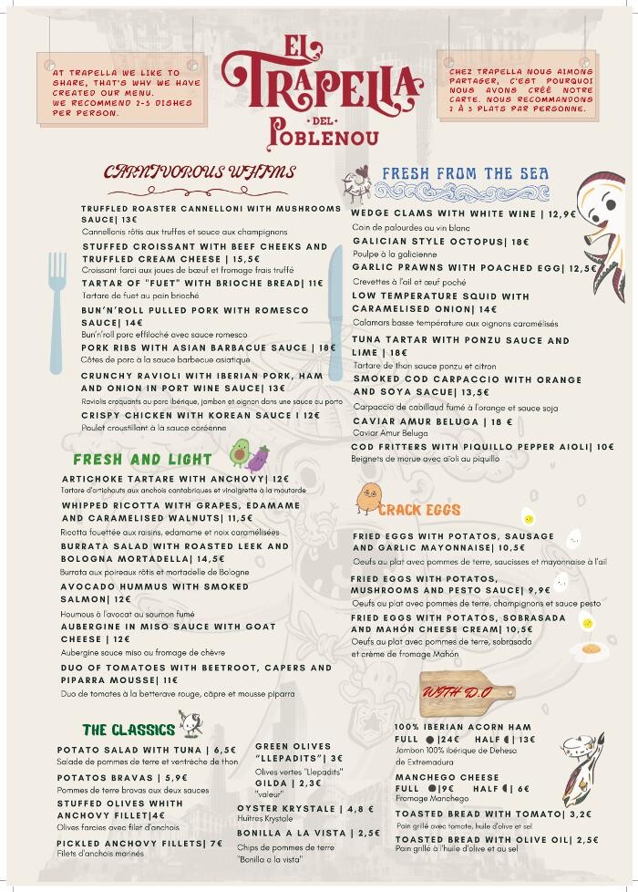 Images El Trapella del Poblenou | Cocina Mediterránea Gourmet