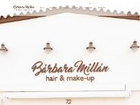Website Screenshot Barbara Millán Hair & Make Up