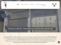 Website Screenshot Ainsa Gourmet S.C.