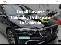 Website Screenshot Detail Luxury