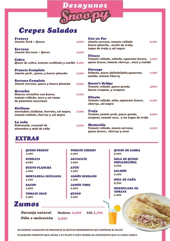 Images Heladería Crepería Snoopy ZigZag
