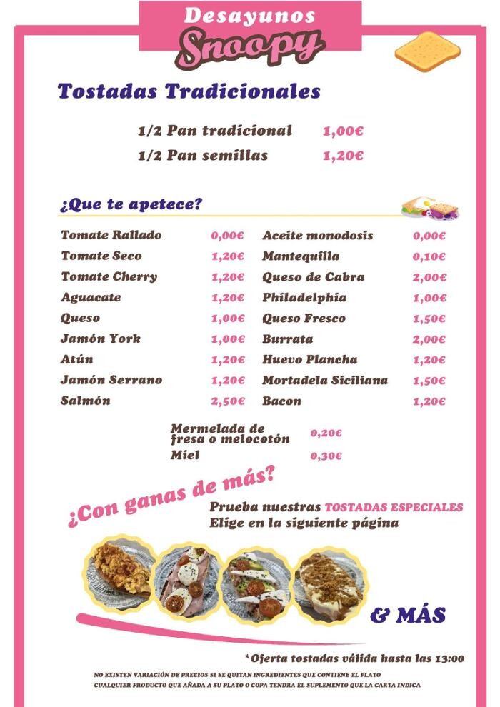 Images Heladería Crepería Snoopy ZigZag