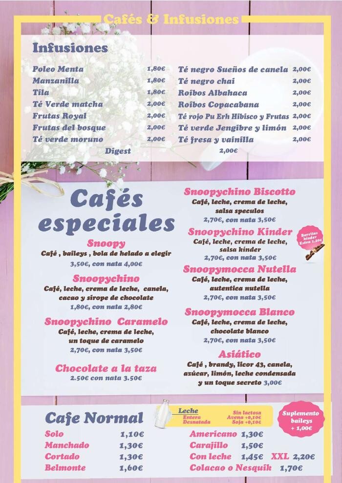 Images Heladería Crepería Snoopy ZigZag