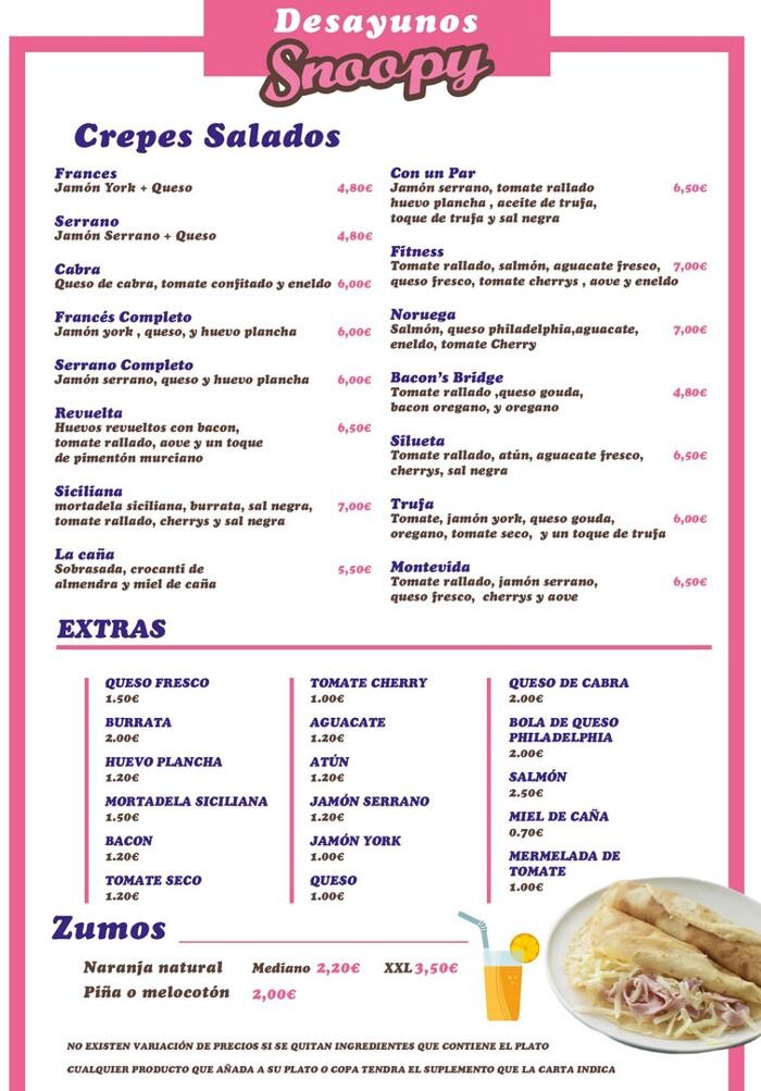 Images Heladería Crepería Snoopy ZigZag
