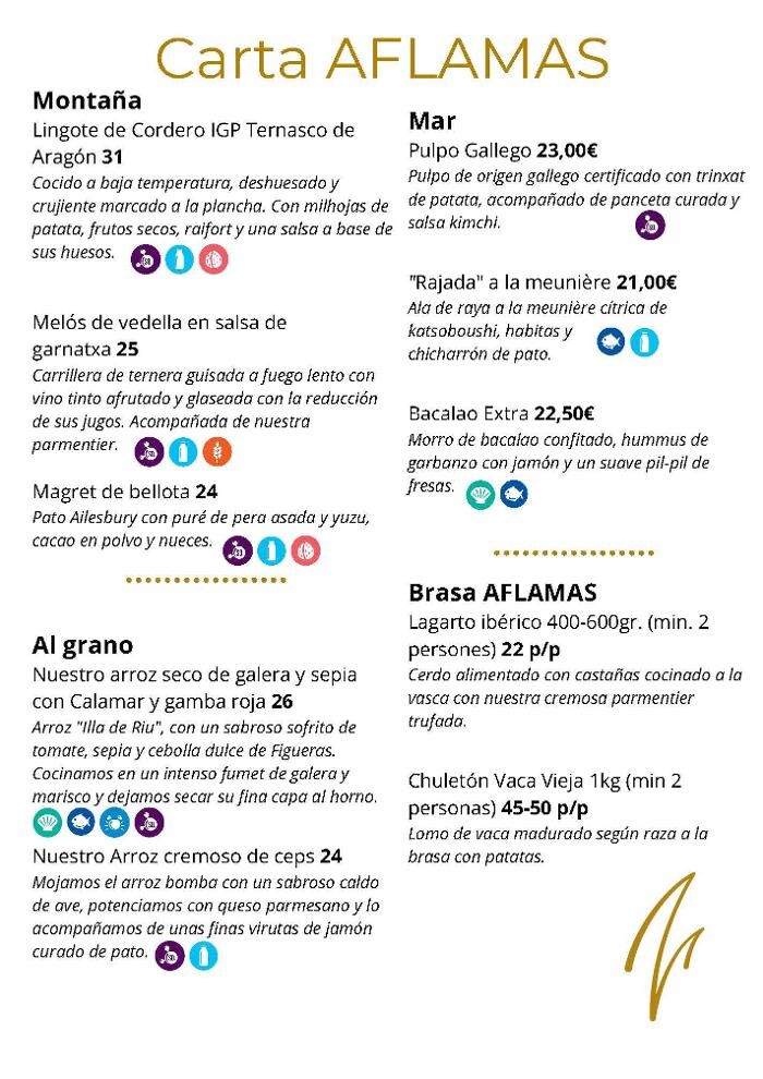 Images Aflamas Restaurant - Fine Dining Barcelona